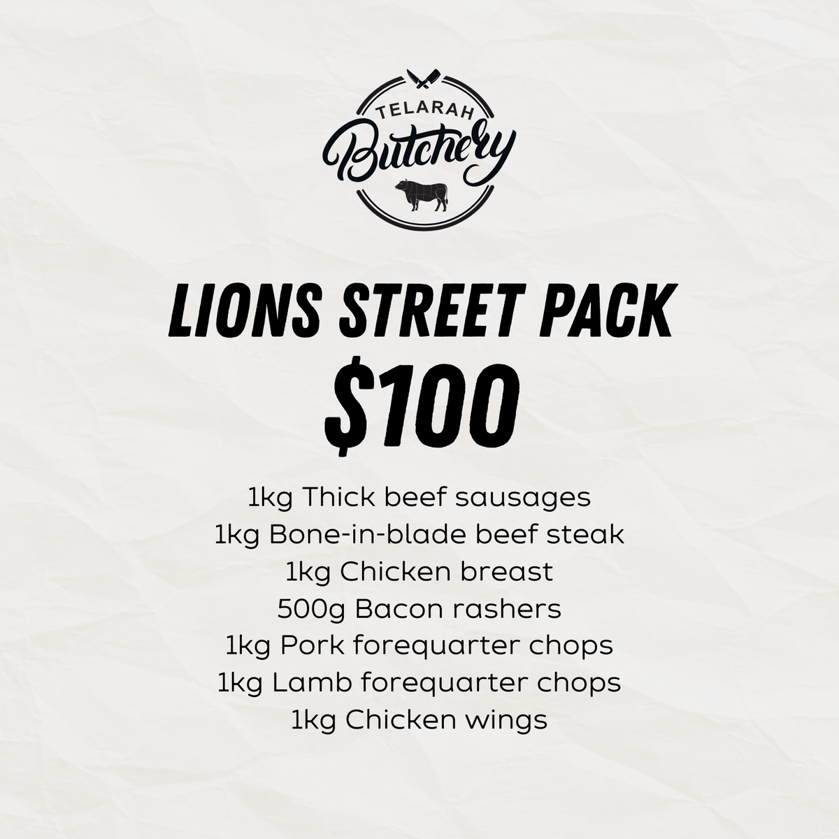 Lions Street Meat Pack
