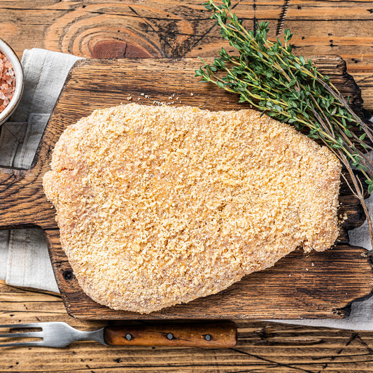 Golden Crispy Chicken Schnitzel - 500g